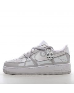 Nike Air Force 1 Low Grey Silver Skeleton