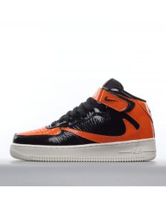 Nike Air Force 1 Mid '07 Black/Orange 2019