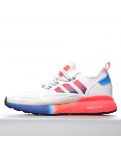 Adidas ZX 2K Boost Cloud White Solar Red