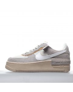 Air Force 1 Shadow Enigma Stone White Oatmeal