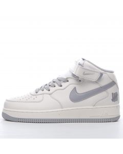 Nike Air Force 1 Mid White Light Grey