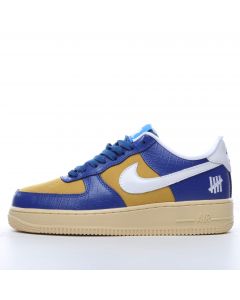 Nike Air Force 1 Low SP Undefeated 5 On It Blue Yellow Croc