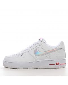 Nike Air Force 1 Low White Red Laser