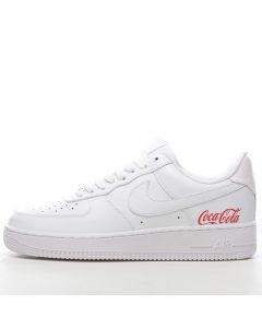 Nike Air Force 1 Low White Red 'Coca-Cola'