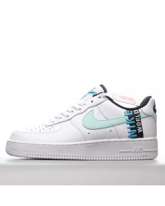  Nike Air Force 1 Low '07 LV8 Worldwide Pack White Blue Fury