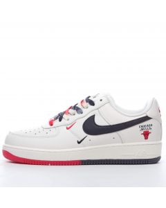 Nike Air Force 1 Low '07 Chicago Bulls White Black Red