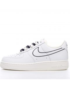 Nike Air Force 1 Low White Black Laces