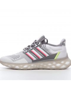 Adidas Ultra Boost Web DNA Cloud White Grey Red