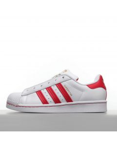 Adidas Superstar Laceless Cloud White Solar Red