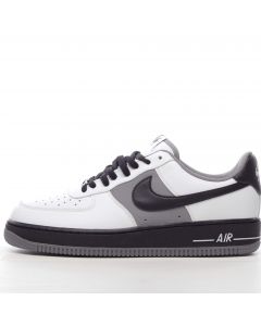 Nike Air Force 1 Low White Grey Black Logo