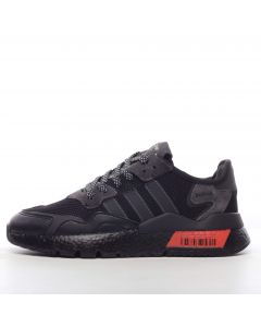 Adidas Originals Nite Jogger Core Black Carbon Hi-Res Red