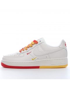 Nike Air Force 1 Low White Red Yellow