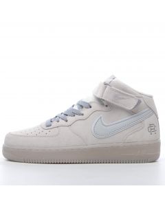 Nike Air Force 1 Low 07 LV8 3M Reflective Light Blue Gray Starry Color