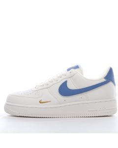Nike Air Force 1 Low White Haze Blue Gold