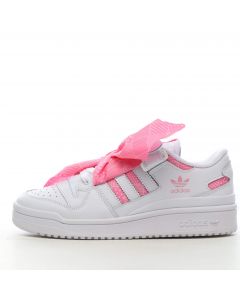 Adidas Forum 84 Low White Pink Kids Style