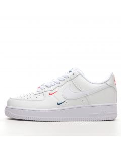 Nike Air Force 1 Low White Red Green Logo