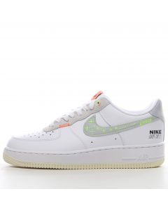 Nike Air Force 1 Low Just Stitch It White