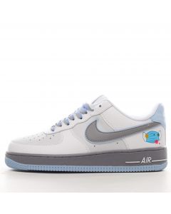 Nike Air Force 1 07 Low White Dark Grey Blue