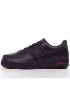 Nike Air Force 1 Low Black Red