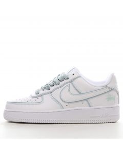 Stussy X Nike Air Force 1 Low White Green