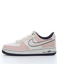 Nike Air Force 1 Low White Pink Black Cream