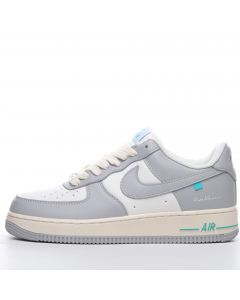 Nike Air Force 1 Low White Grey Beige Blue