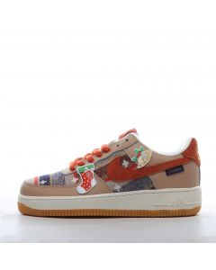 Nike Air Force 1 07 Low ESS OATS Retro Brown Red