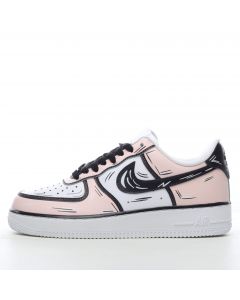 Nike Air Force 1 Low White Pink Black