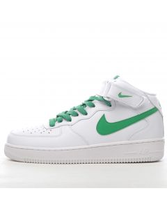 Nike Air Force 1 Mid White Green
