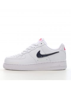 Nike Air Force 1 Low White Silver Red