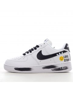 Nike Air Force 1 Low White Black 'Love Story'