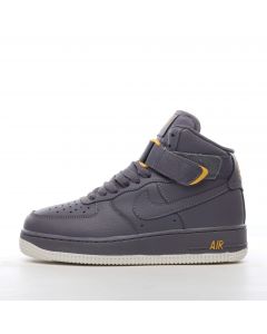 Nike Air Force 1Mid Grey Yellow White