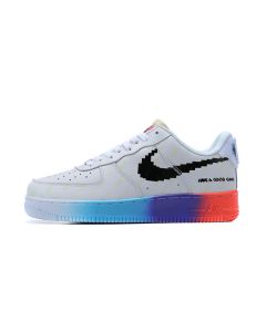 Nike Air Force 1 Low Unisex Red Purple Blue