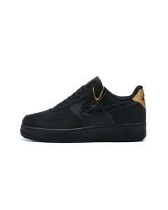 Nike Air Force 1 Low Male Black Gold
