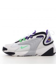 Nike Zoom 2K White Green White Court Purple