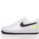 Nike Air Force 1 Low White Black Fluorescent Green