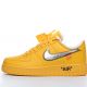 Nike x Off-White Air Force 1 Low University Gold