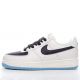 Nike Air Force 1 Low White Black Blue Sole