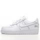 Stussy x Nike Air Force 1 Low White Silver Reflective