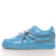 Nike Air Force 1 Low Blue Silver Chain
