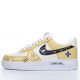 Nike Air Force 1 low Game Stereo Button PS5 Theme Yellow White