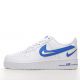Nike Air Force 1 Low Cut-Out White Blue
