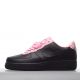 Nike Air Force 1 Low Quilted Heel Black Pink