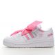 Adidas Forum 84 Low White Pink Kids Style