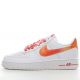Nike Air Force 1 Low White Orang Laces