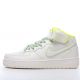 Nike Air Force 1 Mid White Fluorescent Green