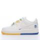 Nike Air Force 1 Low White Yellow Blue 'Warriors'