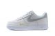 Nike Air Force 1 Low Unisex White Grey Gold