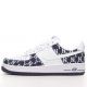 Nike Air Force 1 Low White Dark Blue NY