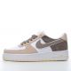 Nike Air Force 1 Low Light Brown White Brown